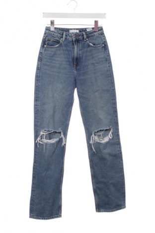 Blugi de femei Sinsay, Mărime XXS, Culoare Albastru, Preț 76,00 Lei