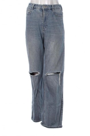 Damskie jeansy Sinsay, Rozmiar S, Kolor Niebieski, Cena 66,67 zł