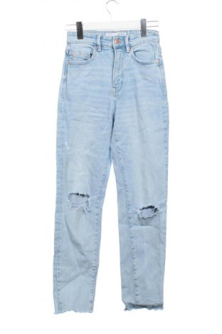 Dámské džíny  Stradivarius, Velikost XS, Barva Modrá, Cena  309,00 Kč