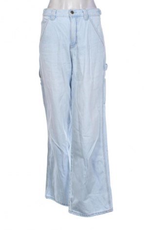 Дамски дънки Stradivarius, Размер S, Цвят Син, Цена 29,33 лв.