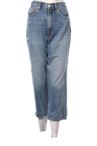 Női farmernadrág Stradivarius, Méret L, Szín Kék, Ár 4 349 Ft