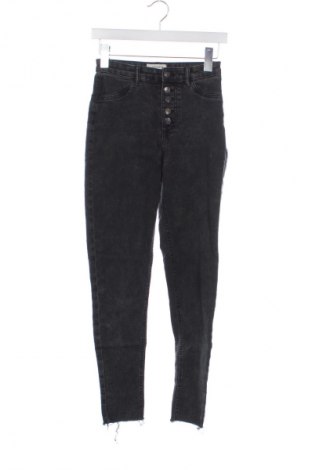 Дамски дънки Terranova, Размер XXS, Цвят Сив, Цена 28,88 лв.