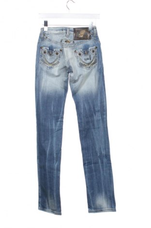 Damskie jeansy Unbranded, Rozmiar XXS, Kolor Niebieski, Cena 66,67 zł