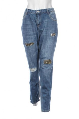Blugi de femei Yessica, Mărime XL, Culoare Albastru, Preț 76,32 Lei