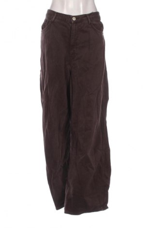 Női farmernadrág Zara, Méret XL, Szín Barna, Ár 6 619 Ft