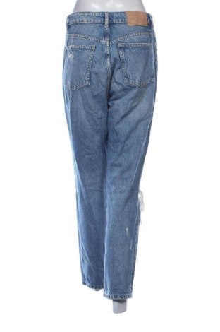 Blugi de femei Zara, Mărime M, Culoare Albastru, Preț 90,99 Lei