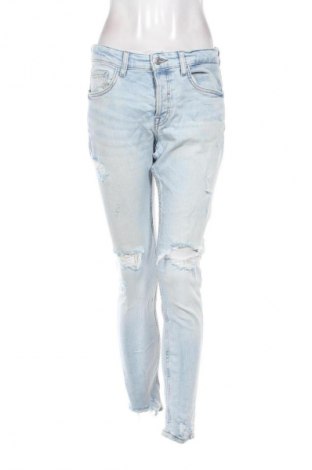 Γυναικείο Τζίν Zara, Μέγεθος L, Χρώμα Μπλέ, Τιμή 18,99 €