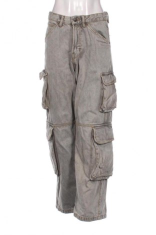 Blugi de femei Zara, Mărime S, Culoare Gri, Preț 71,05 Lei