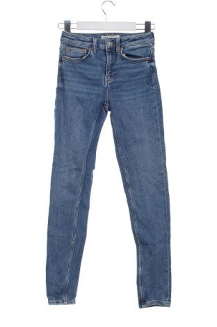 Dámske džínsy  Zara, Veľkosť XXS, Farba Modrá, Cena  13,80 €