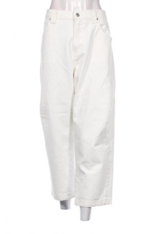 Damskie jeansy Zara, Rozmiar XL, Kolor Biały, Cena 68,97 zł