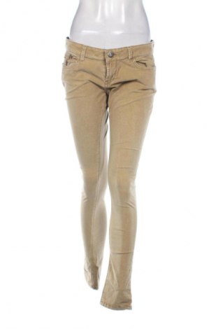 Pantaloni de velvet de femei Blackout, Mărime L, Culoare Bej, Preț 76,00 Lei