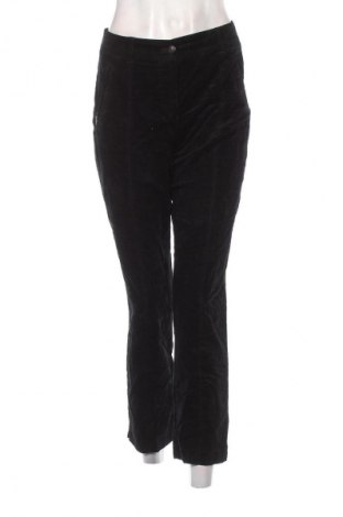 Pantaloni de velvet de femei Gerry Weber, Mărime XL, Culoare Negru, Preț 91,99 Lei