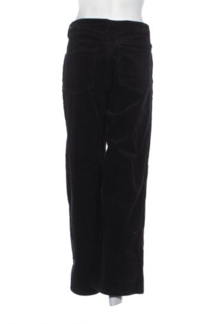 Pantaloni de velvet de femei H&M Divided, Mărime L, Culoare Negru, Preț 76,32 Lei