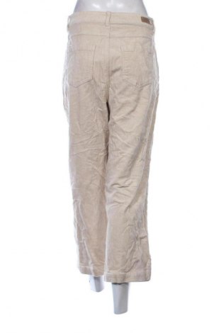 Γυναικείο κοτλέ παντελόνι Lisa Tossa, Μέγεθος L, Χρώμα  Μπέζ, Τιμή 12,99 €