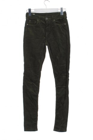 Pantaloni de velvet de femei Pepe Jeans, Mărime XS, Culoare Verde, Preț 94,99 Lei