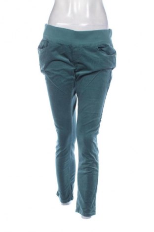 Pantaloni de velvet de femei Prenatal, Mărime XL, Culoare Verde, Preț 76,00 Lei