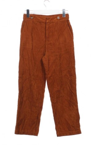 Damskie sztruksy Zara, Rozmiar XS, Kolor Pomarańczowy, Cena 40,99 zł