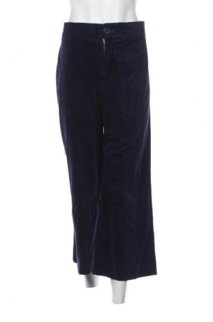 Dámské manšestráky  Zara, Velikost L, Barva Modrá, Cena  342,00 Kč