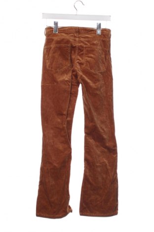 Дамски джинси Zara, Размер XS, Цвят Кафяв, Цена 27,00 лв.