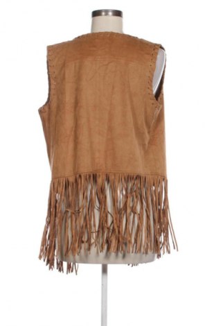Γυναικείο γιλέκο Pimkie, Μέγεθος S, Χρώμα Καφέ, Τιμή 11,99 €