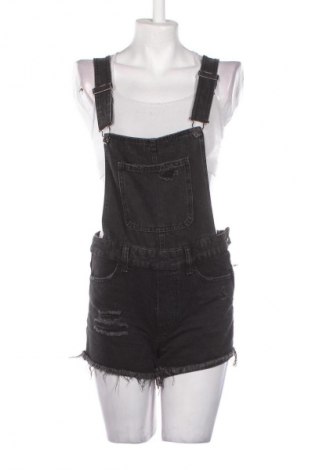 Női rövid overál Bershka, Méret S, Szín Fekete, Ár 9 600 Ft