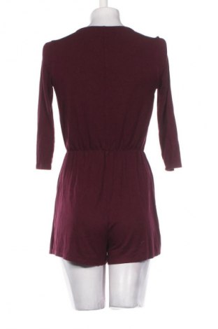 Kurzer Damenoverall Bershka, Größe L, Farbe Lila, Preis € 16,99