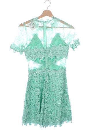 Damski krótki kombinezon Guess, Rozmiar XXS, Kolor Zielony, Cena 250,57 zł
