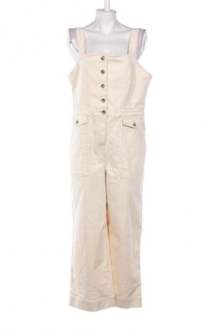 Дамски къс гащеризон H&M, Размер XL, Цвят Екрю, Цена 21,99 лв.