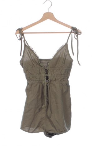 Дамски къс гащеризон SHEIN, Размер XS, Цвят Зелен, Цена 39,00 лв.