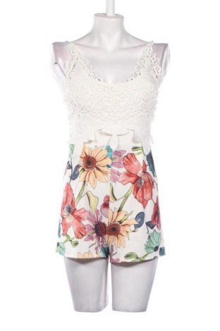 Дамски къс гащеризон Unbranded, Размер S, Цвят Многоцветен, Цена 30,95 лв.