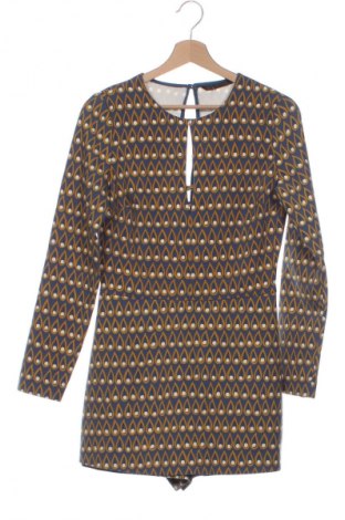 Дамски къс гащеризон Zara, Размер M, Цвят Многоцветен, Цена 25,99 лв.