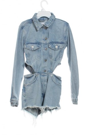 Kurzer Damenoverall Zara, Größe XS, Farbe Blau, Preis € 16,99