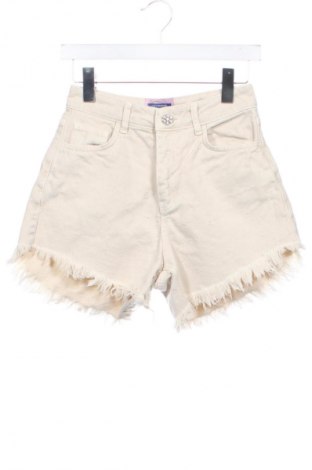 Γυναικείο κοντό παντελόνι BSB, Μέγεθος XS, Χρώμα  Μπέζ, Τιμή 14,99 €