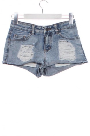 Pantaloni scurți de femei Pieces, Mărime XS, Culoare Albastru, Preț 53,00 Lei