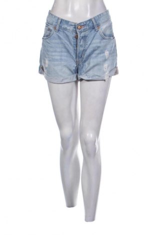 Pantaloni scurți de femei H&M, Mărime XL, Culoare Albastru, Preț 50,00 Lei