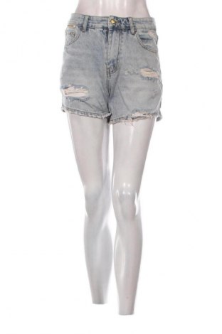 Дамски къс панталон M.Sara, Размер S, Цвят Син, Цена 19,00 лв.