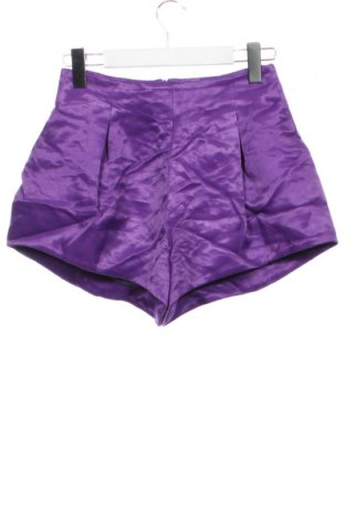 Pantaloni scurți de femei Zara, Mărime XS, Culoare Mov, Preț 63,99 Lei
