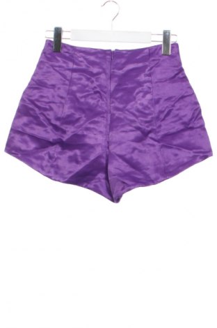 Pantaloni scurți de femei Zara, Mărime XS, Culoare Mov, Preț 63,99 Lei