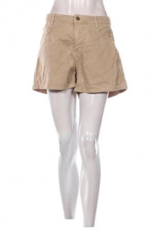 Дамски къс панталон Zara, Размер L, Цвят Бежов, Цена 16,10 лв.
