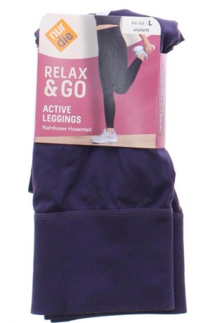 Dámské legíny  Nur Die, Velikost L, Barva Fialová, Cena  479,00 Kč