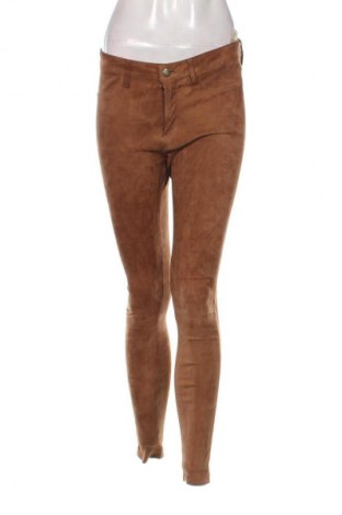 Damen Lederhose Massimo Dutti, Größe M, Farbe Braun, Preis € 96,16