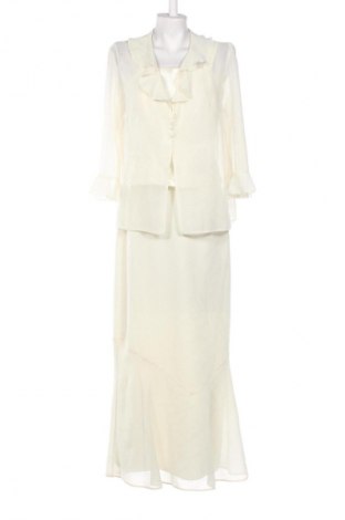 Дамски костюм Unbranded, Размер M, Цвят Екрю, Цена 87,87 лв.