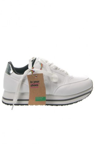 Damenschuhe United Colors Of Benetton, Größe 40, Farbe Weiß, Preis € 93,99