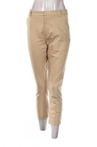 Pantaloni de femei Bershka, Mărime L, Culoare Bej, Preț 85,99 Lei