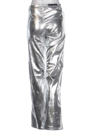 Damenhose Bershka, Größe S, Farbe Silber, Preis 23,53 €