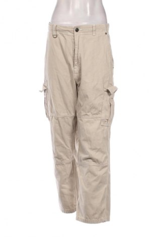 Damskie spodnie Bershka, Rozmiar XL, Kolor Beżowy, Cena 66,67 zł