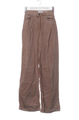 Damenhose Bershka, Größe XXS, Farbe Braun, Preis € 14,99