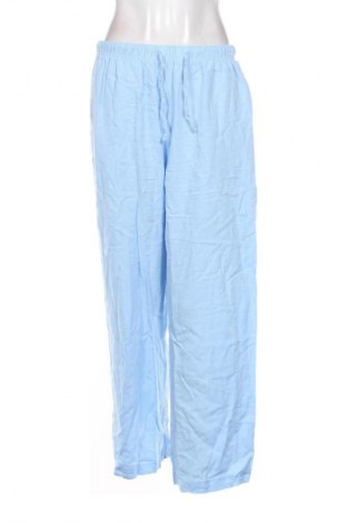 Дамски панталон Bershka, Размер L, Цвят Син, Цена 29,99 лв.