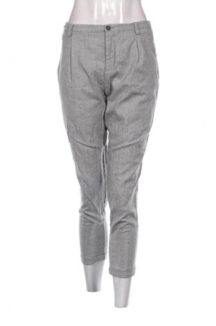 Damskie spodnie Boss Orange, Rozmiar L, Kolor Szary, Cena 393,10 zł