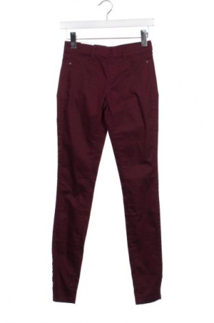 Γυναικείο παντελόνι Camaieu, Μέγεθος XS, Χρώμα Κόκκινο, Τιμή 15,99 €